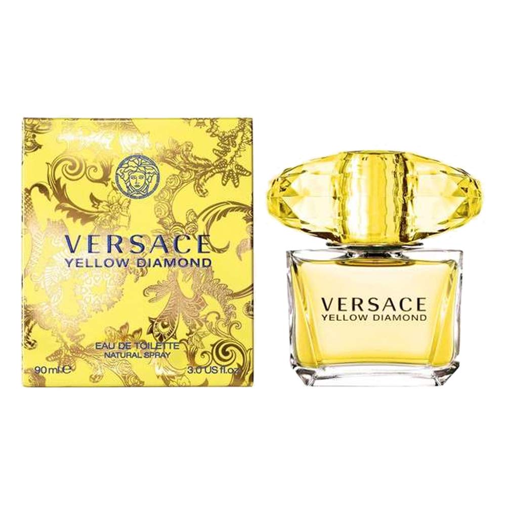 Versace Women Yellow Diamond 3.0 Oz Edt Spray(pack Of 1)