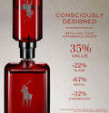 Ralph Lauren - Polo Red - Eau de Toilette - Men's Cologne - Woody & Spicy - With Grapefruit, Saffron, and Redwood - Medium Intensity