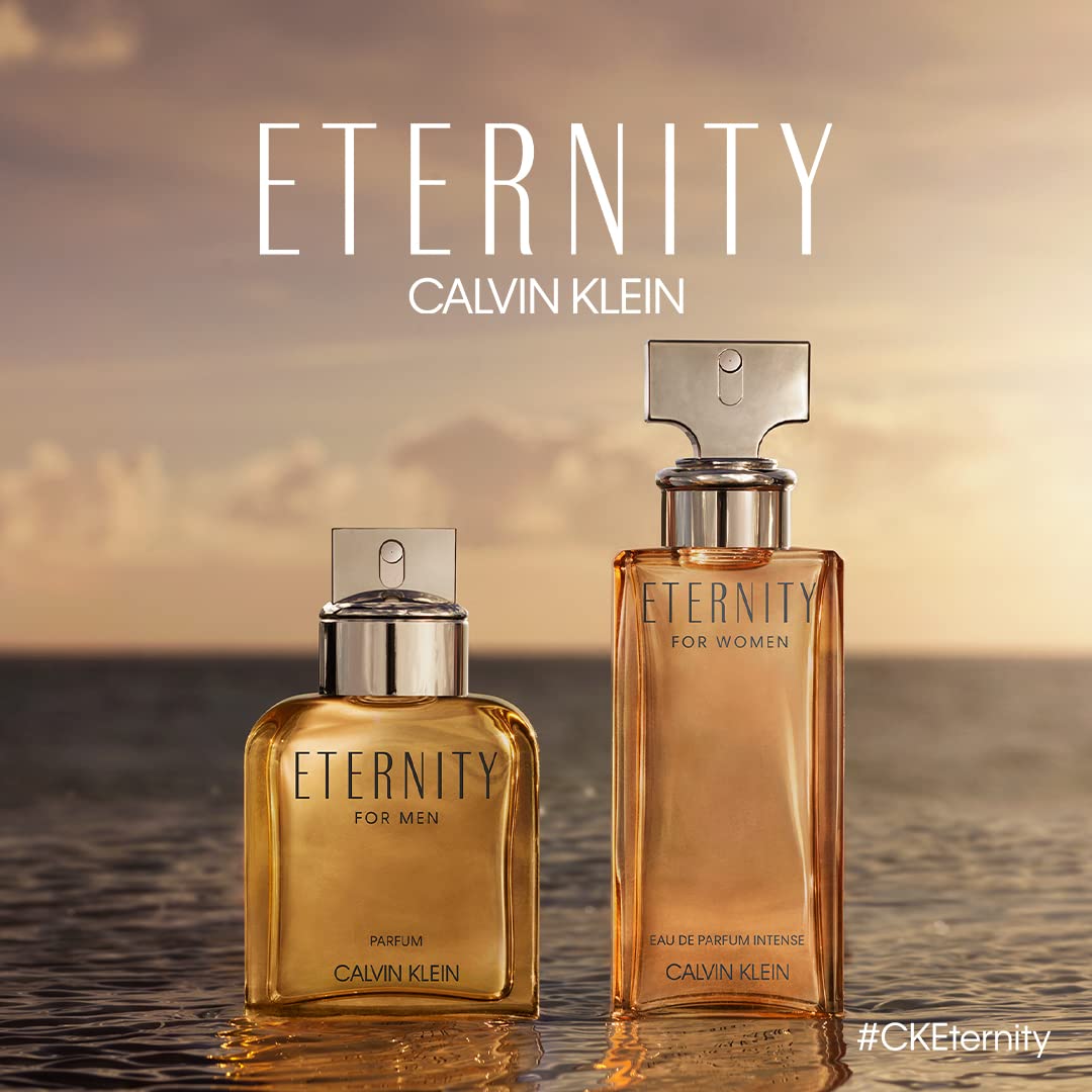 Calvin Klein Eternity Eau de Parfum Intense – Women's Floral Perfume – With Notes of Turkish Rose Absolute, Pepper Sichuan & Jasmine Absolute – Long Lasting Fragrance