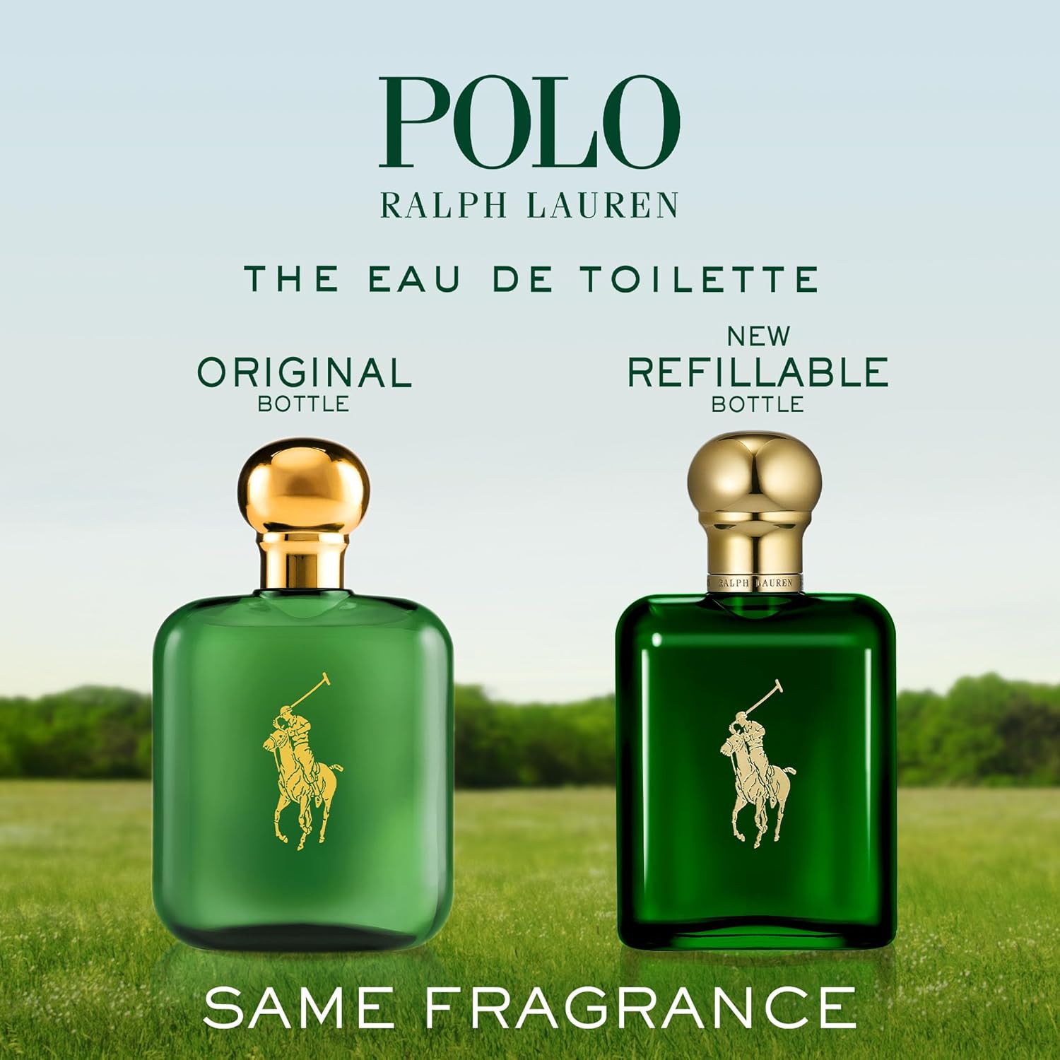 Ralph Lauren - Polo - Eau de Toilette - Men's Cologne - Woody & Spicy - With Pine, Patchouli, Leather, and Tobacco - Medium Intensity