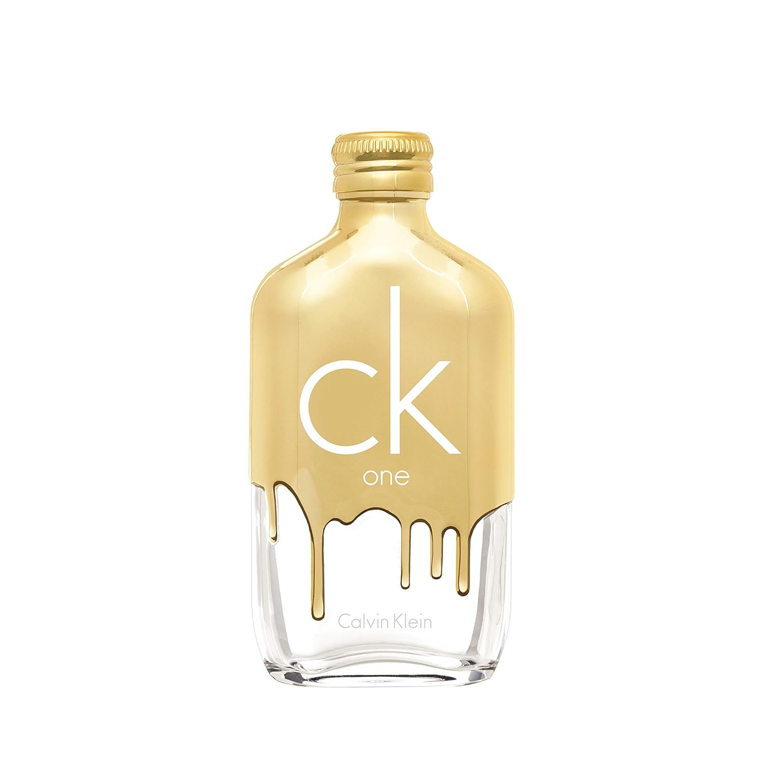 Calvin Klein CK One Gold Eau de Toilette – Woody Unisex Cologne – With Notes of Bergamot, Fig, Neroli & Guaiac Wood – Long Lasting Fragrance