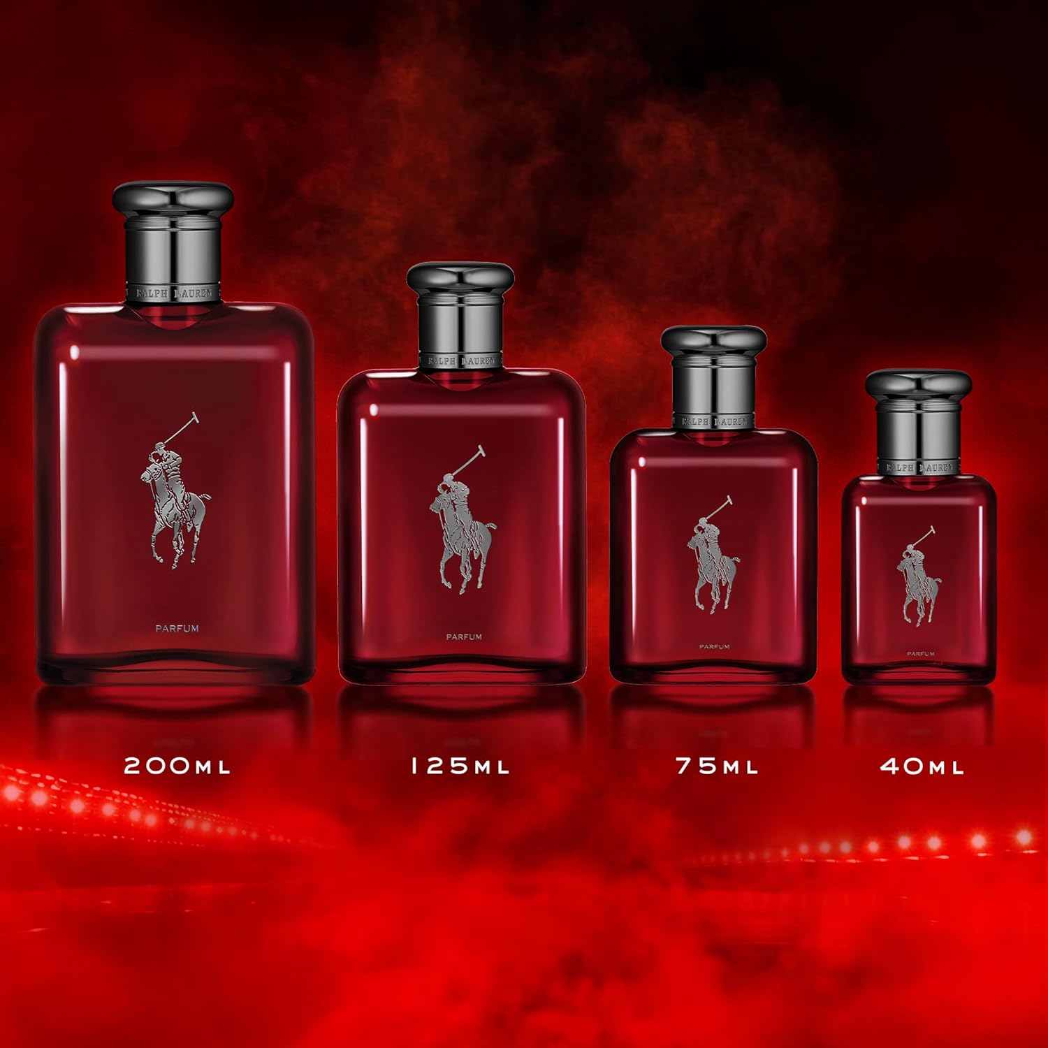 Ralph Lauren - Polo Red - Parfum - Men's Cologne - Ambery & Woody - With Absinthe, Cedarwood, and Musk - Intense Fragrance