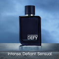 Calvin Klein Defy Parfum – Woody Men's Cologne – With Notes of Mandarin Oil, Pink Pepper, Ginger & Sandalwood – Luxury Perfumes for Men – Long Lasting Fragrance